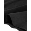 image:imageAllegra K Women Casual Midi Ruffled Sleeve Mock Neck ALine Belted Dress  Flared silhouette with a selftie belt Versatile for spring and autumn Great for office or travelBlack