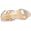 image:imageAllegra K Women Open Toe Slingback Chunky Heel Ankle Strap Sandals  3Inch Chunky Heel Adjustable Buckle Open Toe Slingback Party Office Evening Casual DatingRose Gold