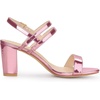 image:imageAllegra K Women Open Toe Slingback Chunky Heel Ankle Strap Sandals  3Inch Chunky Heel Adjustable Buckle Open Toe Slingback Party Office Evening Casual DatingPink