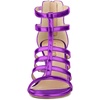 image:imageAllegra K Womens Chunky Heels Gladiators Sandals  3 inches Heel Strappy Comfortable Faux Leather perfect for Evening Party Wedding Date NightPurple