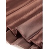 image:imageAllegra K Womens Elastic Waist Party Metallic Shiny Accordion Pleated Midi SkirtCopper