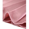 image:imageAllegra K Womens Elastic Waist Party Metallic Shiny Accordion Pleated Midi SkirtPink1