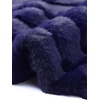 image:imageAllegra K Womens Faux Fur Vest Zip Up Sleeveless Casual Fur Jacket  Stand Collar Warm Fuzzy Waistcoat OutwearDark Blue