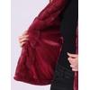image:imageAllegra K Womens Faux Fur Vest Zip Up Sleeveless Casual Fur Jacket  Stand Collar Warm Fuzzy Waistcoat OutwearRed
