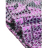 image:imageAllegra K Womens Holographic Shiny Zipper Hooded Metallic Jackets  Special material for special occasions Elastic trim with shimmer Trendy for club holidayPurplepatterned