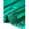 image:imageAllegra K Womens Holographic Shiny Zipper Hooded Metallic Jackets  Special material for special occasions Elastic trim with shimmer Trendy for club holidayGreen