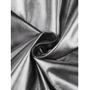 image:imageAllegra K Womens Holographic Shiny Zipper Hooded Metallic Jackets  Special material for special occasions Elastic trim with shimmer Trendy for club holidayDark Silver