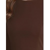 image:imageAllegra K Womens Long Sleeve Office Work Peplum Sheath Dress  Crew Neck Bellow the Knee Dressy Casual Business Formal Outfits Professional Interview OutfitsDark Brown
