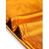 image:imageAllegra K Womens Metallic Tank Tops Shiny Sleeveless Party Disco Shirt  Glitter Metallic Tops for Halloween Christmas Cosplay Party Nightout Shimmer Round NeckOrange