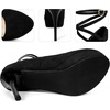 image:imageAllegra K Womens Platform Stiletto High Heels Ankle Strap PumpsBlack