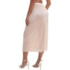 image:imageAllegra K Womens Satin Lace Trim Flared Hem Half Slip Relaxed Fit Lightweight Solid Maxi PetticoatBeige