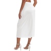 image:imageAllegra K Womens Satin Lace Trim Flared Hem Half Slip Relaxed Fit Lightweight Solid Maxi PetticoatWhite
