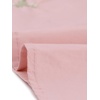 image:imageAllegra K Womens Shirt Dress A Line Embroidered Floral Mini Dresses  Casual Collar Long Sleeve Button Down Half Placket Invisible Zipper Knee LengthPink