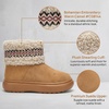 image:imageAllegra K Womens Snow Winter Shoes Anti Slip Warm Insulated Lightweight Flexible Durable BootsBrown