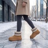image:imageAllegra K Womens Snow Winter Shoes Anti Slip Warm Insulated Lightweight Flexible Durable BootsBrown