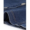 image:imageAllegra K Womens Denim Skirt A Line Button Down Midi Jean Skirts  High Waisted Stretchy Pockets Elastic Waist Back Below Knee Length Casual Summer Western SkirtsMedium Blue