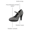 image:imageAllegra K Womens Houndstooth Platform Stiletto Heels Mary Janes Pumps  Party ShoesBlack White