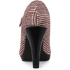 image:imageAllegra K Womens Houndstooth Platform Stiletto Heels Mary Janes Pumps  Party ShoesBurgundy