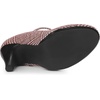 image:imageAllegra K Womens Houndstooth Platform Stiletto Heels Mary Janes Pumps  Party ShoesBurgundy