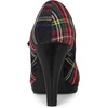 image:imageAllegra K Womens Houndstooth Platform Stiletto Heels Mary Janes Pumps  Party ShoesRed Green