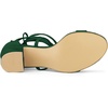 image:imageAllegra K Womens Open Toe Lace Up Mid Chunky Heeled Sandals  Party SandalsGreen