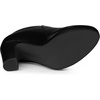 image:imageAllegra K Womens Platform Round Toe Chunky Heelss Ankle Booties  Dress BootsBlack