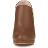image:imageAllegra K Womens Platform Round Toe Chunky Heelss Ankle Booties  Dress BootsBrown