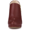 image:imageAllegra K Womens Platform Round Toe Chunky Heelss Ankle Booties  Dress BootsBurgundy