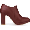 image:imageAllegra K Womens Platform Round Toe Chunky Heelss Ankle Booties  Dress BootsBurgundy