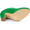 image:imageAllegra K Womens Platform Round Toe Chunky Heelss Ankle Booties  Dress BootsGrass Green