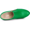 image:imageAllegra K Womens Platform Round Toe Chunky Heelss Ankle Booties  Dress BootsGrass Green
