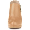 image:imageAllegra K Womens Platform Round Toe Chunky Heelss Ankle Booties  Dress BootsNude