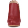 image:imageAllegra K Womens Platform Round Toe Chunky Heelss Ankle Booties  Dress BootsRed