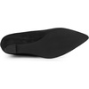 image:imageAllegra K Womens Pointy Toe Slip on Wedges Heels Pumps  Party ShoesBlack