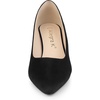 image:imageAllegra K Womens Pointy Toe Slip on Wedges Heels Pumps  Party ShoesBlack