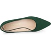image:imageAllegra K Womens Pointy Toe Slip on Wedges Heels Pumps  Party ShoesDark Green