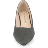 image:imageAllegra K Womens Pointy Toe Slip on Wedges Heels Pumps  Party ShoesGrey