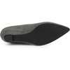 image:imageAllegra K Womens Pointy Toe Slip on Wedges Heels Pumps  Party ShoesGrey