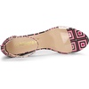 image:imageAllegra K Womens Printed Clear Platform Chunky Heel Sandals  Party SandalsHot Pink