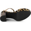 image:imageAllegra K Womens Printed Clear Platform Chunky Heel Sandals  Party SandalsLeopard Print