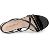 image:imageAllegra K Womens Strappy Slingback Chunky Heels Slide Sandals  Party SandalsBlack