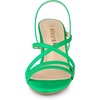 image:imageAllegra K Womens Strappy Slingback Chunky Heels Slide Sandals  Party SandalsGrass Green