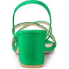 image:imageAllegra K Womens Strappy Slingback Chunky Heels Slide Sandals  Party SandalsGrass Green