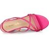 image:imageAllegra K Womens Strappy Slingback Chunky Heels Slide Sandals  Party SandalsHot Pink