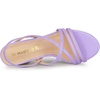 image:imageAllegra K Womens Strappy Slingback Chunky Heels Slide Sandals  Party SandalsPurple