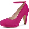 Hot Pink-suede