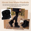 image:imageAllegra K Women Winter Warm Comfortable AntiSlip Snow BootsBlack