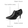 image:imageAllegra K Women Pointy Toe Stiletto Heels Ankle BootiesBlack