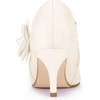 image:imageAllegra K Women Pointy Toe Stiletto Heels Ankle BootiesCream