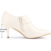 image:imageAllegra K Women Pointy Toe Stiletto Heels Ankle BootiesCream